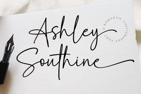 Ashley Southine: A Handwritten Font with Elegant Character