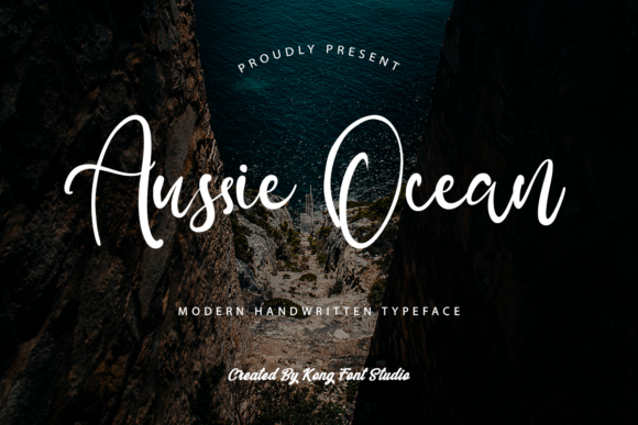 Aussie Ocean: A Playful Script for Modern Designers