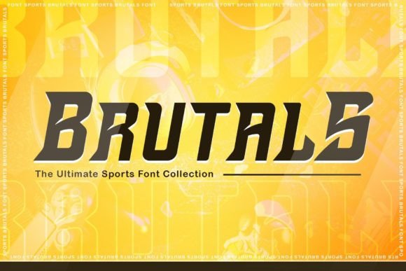 Brutals: A Display Font for Bold, Modern Design