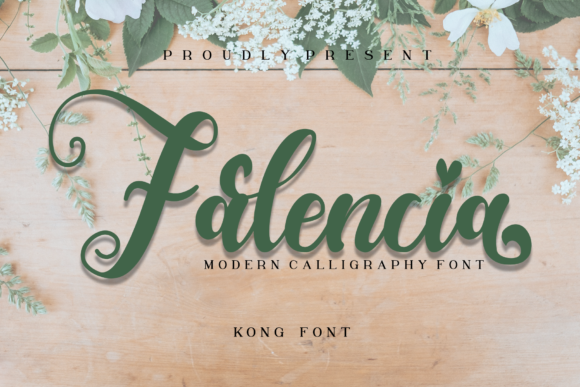 Falencia: A Modern Handwritten Font for Creative Projects