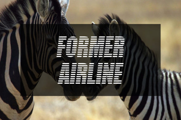 Former Airline: A Striking Typeface for Standout Designs