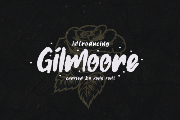 Gilmoore: A Playful Handwritten Font for Creative Projects