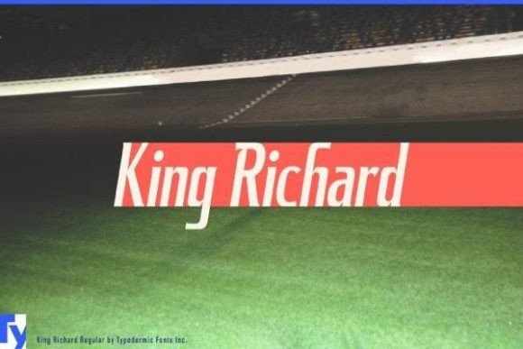 King Richard: A Retro Display Typeface for Bold Designs