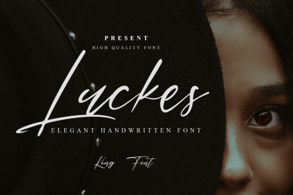 Luckes: A Playful Handwritten Script for Creative Projects