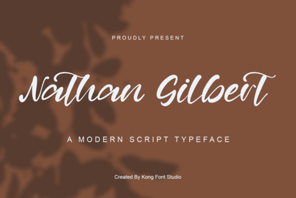 Nathan Gilbert: A Playful Handwritten Script for Creative Design