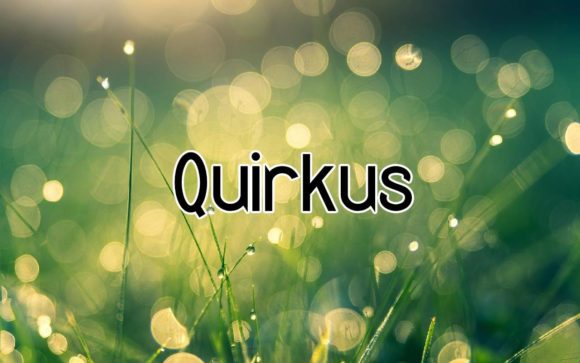 Quirkus: A Bold Display Font for Sci-Fi and Creative Projects