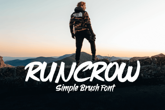 Runcrow: A Modern Handwritten Script for Creative Projects