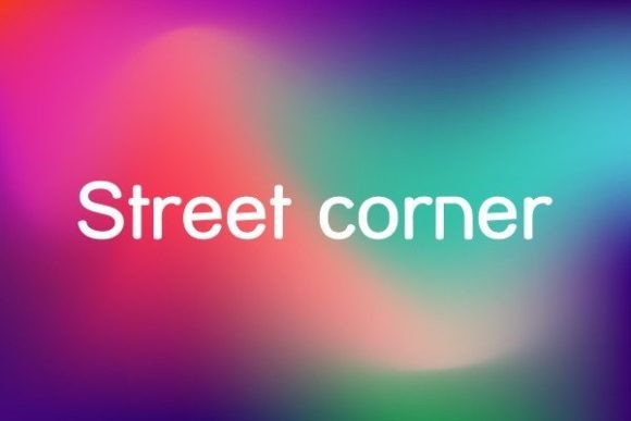 Street Corner: A Versatile Font for Every Design Project