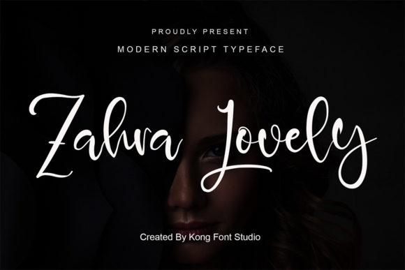 Zahra Lovely: A Modern Handwritten Script Font